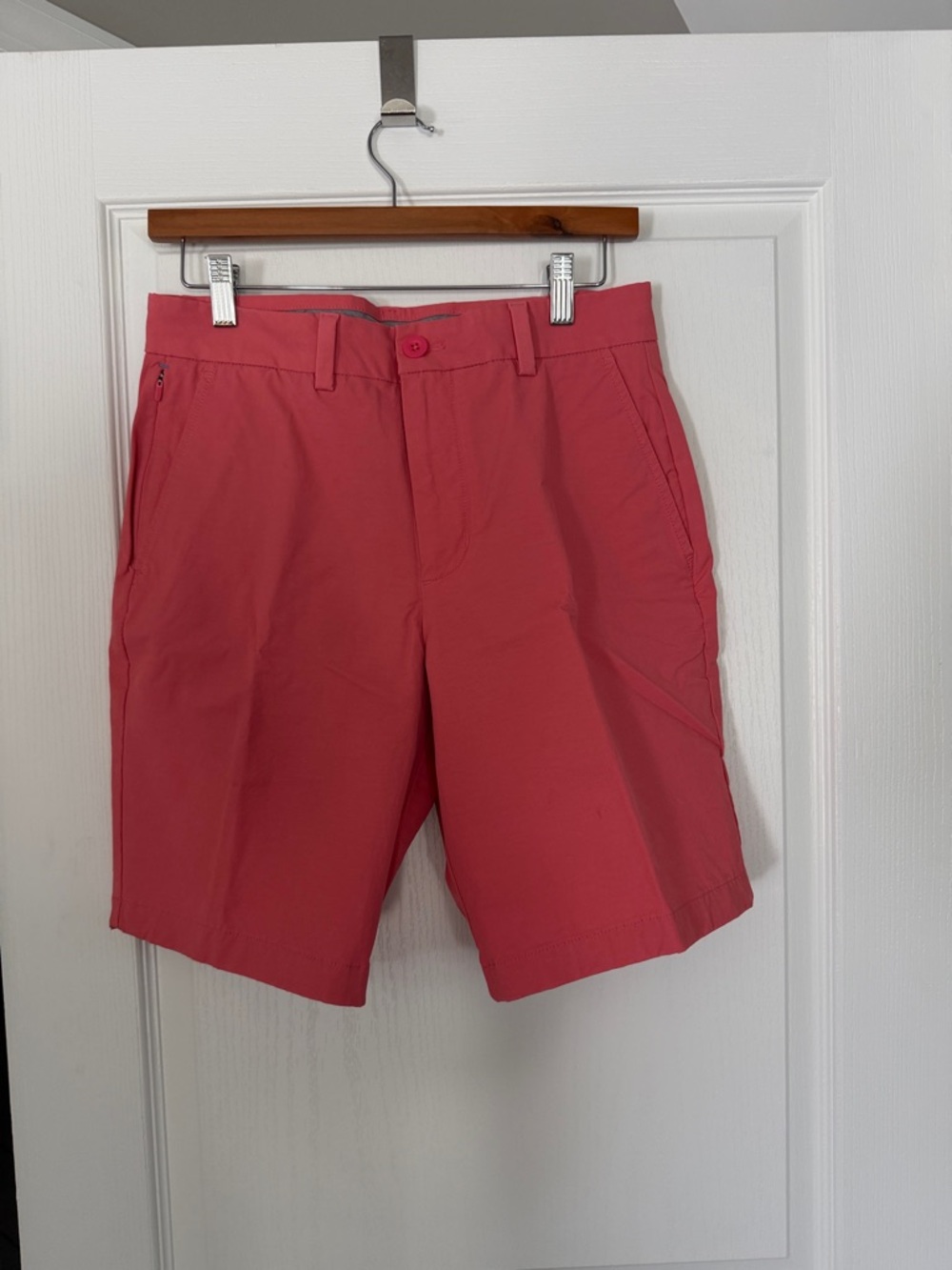 Vineyard Vines Men's Coral Pink Flat Front Shorts
